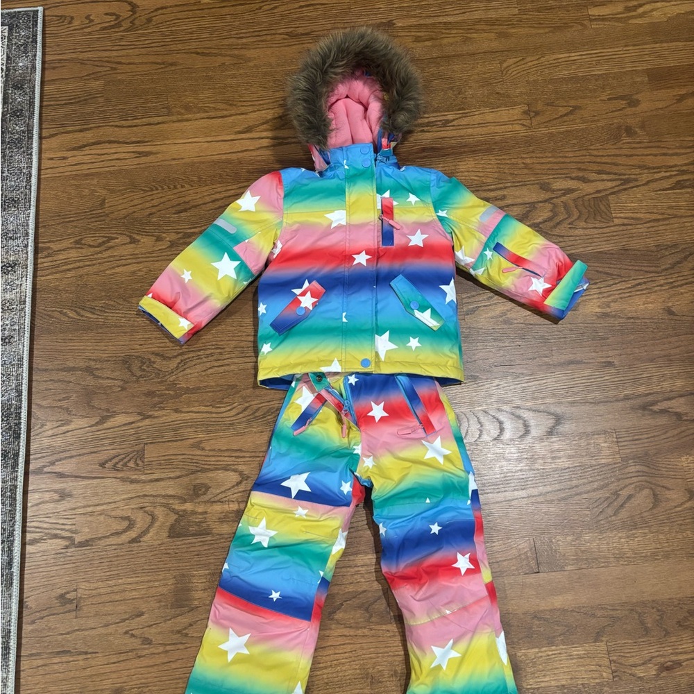 Mini Boden 3-4y Ski Outfit/All Weather Waterproof Set EUC